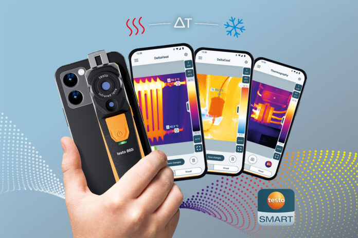 スマホがサーモグラフィに！コンパクトで高画質な testo 860i 新発売！のメイン画像
