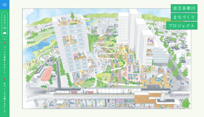 京王グループによる京王多摩川駅界隈の地域に根差したまちづくりが本格始動。スマイルズはまちづくりパートナーとして参画のメイン画像
