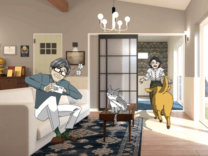 工務店向けノウハウ商品「Arie」シリーズ「ふたりスタイルの家」第３弾が販売開始！　共通の趣味やペットとの暮らしに寄り添う3LDK住宅のメイン画像