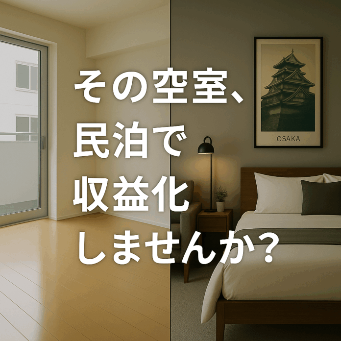 【空室を民泊で収益化】旅籠屋開発が提案する、新しい空室対策のメイン画像
