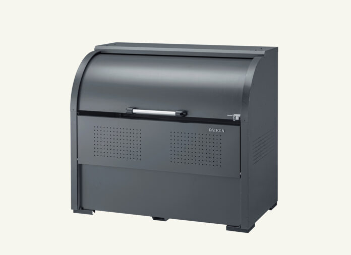 シックで高級感のあるグレーカラーのゴミ収集庫「クリーンストッカー CKR-G-2型」新発売のメイン画像