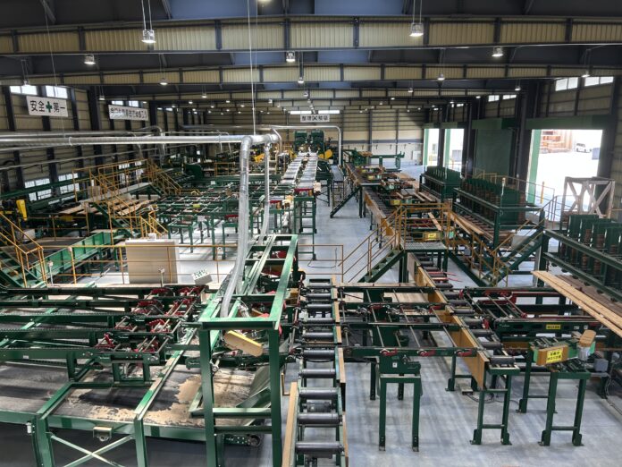 全国有数の設備を備えた製材工場が竣工、稼働開始のメイン画像