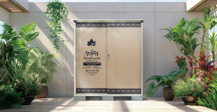 思わずアウトドアに出かけたくなる、LOGOS LAND柄デザインの物置を発表のメイン画像