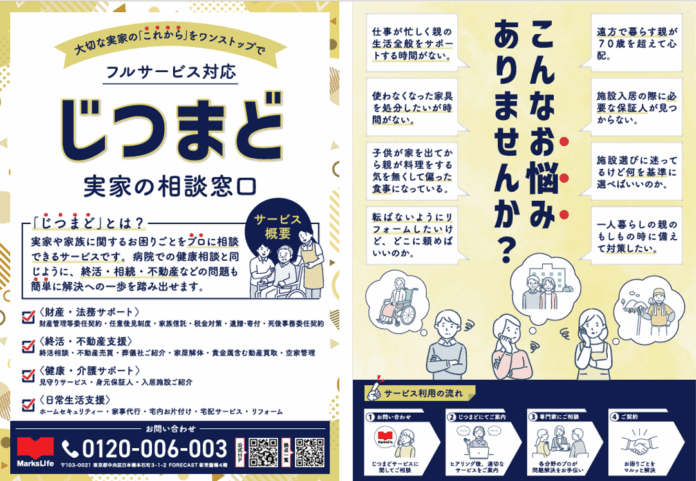 マークスライフ、さわやか倶楽部と提携 実家問題を包括支援する体制を全国へ拡大のメイン画像