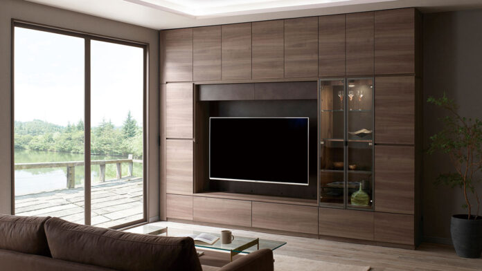 壁いっぱいに、美しく収める。サイズオーダー対応可能な壁面収納「WSシリーズ」発売【株式会社パモウナ】のメイン画像