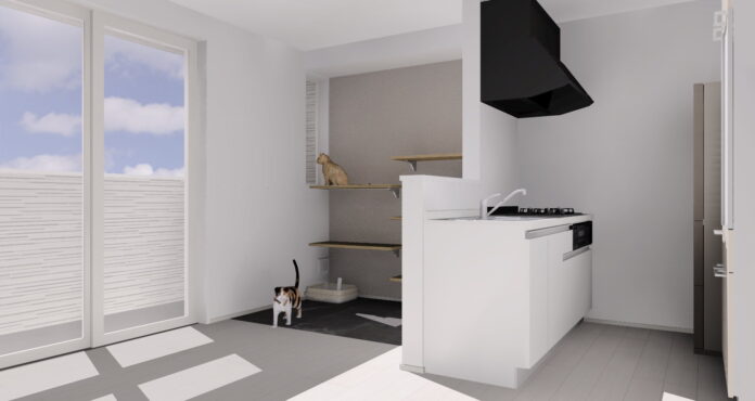 高稼働率を誇る人気賃貸アパートブランド「Jouer」に、猫との共生を叶える新仕様登場！のメイン画像