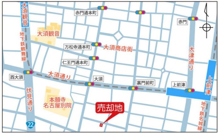 －信和不動産（株）　愛知県名古屋市中区門前町「スプランディッド大須門前町」を売却－のメイン画像