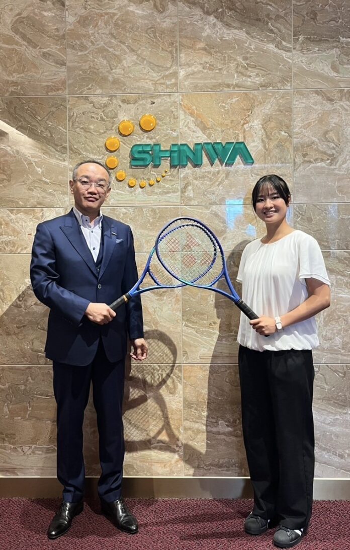 プロテニスプレイヤー齋藤咲良（さいとう さら）選手　来社のメイン画像