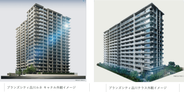 ～東京湾を望むベイエリアに、職住近接の高層マンション～“ブランズシティ品川テラス”×“ブランズシティ品川ルネ キャナル” 開発のメイン画像