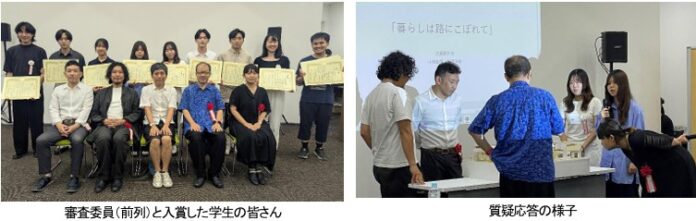 第12回 ＰＯＬＵＳ‐ポラス‐学生・建築デザインコンペティション 二次審査会 受賞者決定！ 最優秀賞『暮らしは路にこぼれて』 優秀賞『編まれる時間の住まい 分断された生活行動を連続する時間体験へ』のメイン画像