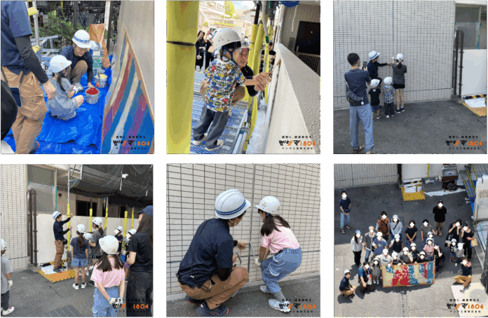 ヤシマ工業、子どもたちに工事の裏側を公開〜ペンキ塗り＆シーリング体験で“建物の健康寿命”を学ぶ場に〜のメイン画像