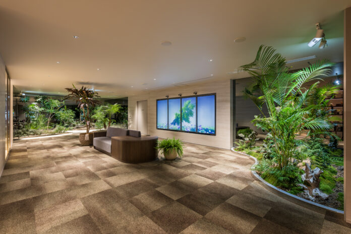 場のプロデュースカンパニー・カンケン、プロデュースを担当した「ジオ ゲストサロン 新宿」が「屋内緑化コンクール2025」で屋内緑化推進協議会会長賞を受賞のメイン画像