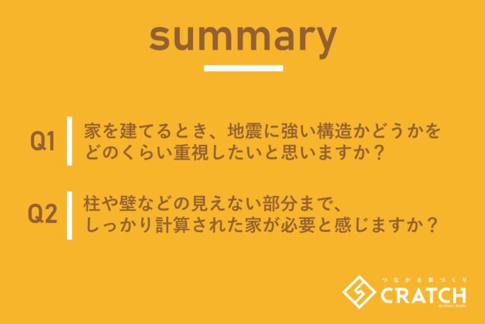 あなたのマイホーム計画、最優先事項は？福岡の家選び、新常識は「耐震」と「構造計算」！のメイン画像