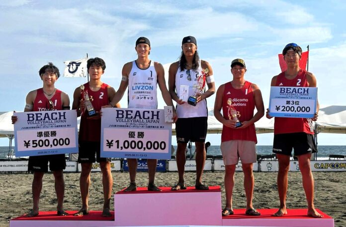 ハウスコム社員の長谷川 徳海さん、国内最高峰の舞台で手に汗握る激戦を制す！「ビーチバレージャパンJVA第39回全日本ビーチバレーボール選手権大会 男子」２連覇のメイン画像