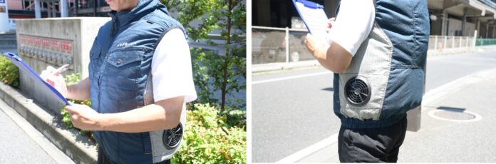 全国の建設現場にファン付き送風ベストを導入のメイン画像