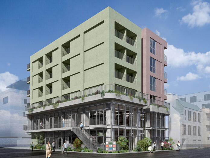 下北沢に建築家・永山祐子氏がデザイン監修を手がける防音賃貸マンションが12月完成予定のメイン画像