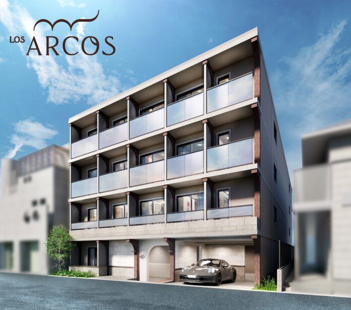 明豊エンタープライズ、新築1棟投資用賃貸マンション新ブランド「LOS ARCOS」の外観デザインとロゴが決定のメイン画像