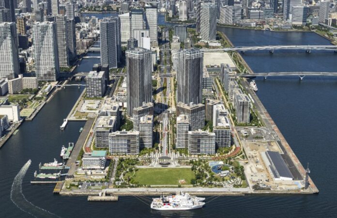 東京の最前列に登場する一対のシンボル、地上50階建ての超高層免制震タワー「HARUMI FLAG SKY DUO」竣工のメイン画像