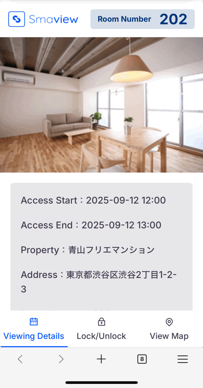 スマート入退出サービス「Smaview 2.0」が英語・中国語での対応を開始｜民泊や高級物件における外国人利用者増加のニーズに応えるのメイン画像