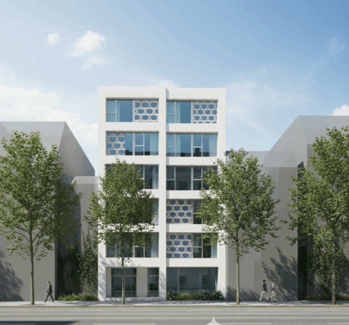 全国的に希少な“純木造普及型ラーメン構造”の6階建てマンション「AQフォレスト武蔵関」が優良木造建築物等整備推進事業に採択のメイン画像