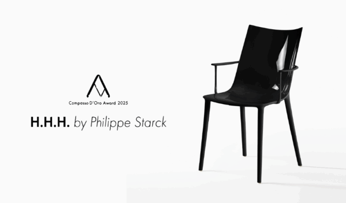 フィリップ・スタルクデザインのチェア「H.H.H.」イタリアで最も権威のあるデザイン賞「コンパッソ・ドーロ2025」受賞のメイン画像