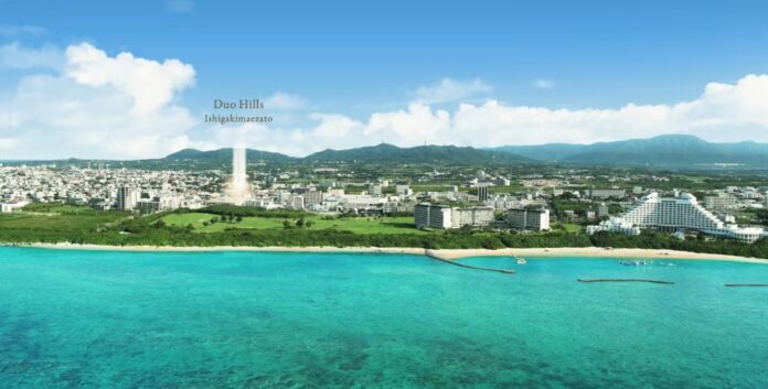 石垣島　開発進む真栄里エリアの中心部に全71邸、内廊下設計・IoT搭載。モダンデザインのスマートラグジュアリーリゾートマンション「デュオヒルズ石垣真栄里」現地インフォメーションセンターOPEN！のメイン画像