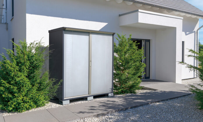 上品でモダンなアイボリーブラック本体色を全小型物置にラインナップのメイン画像