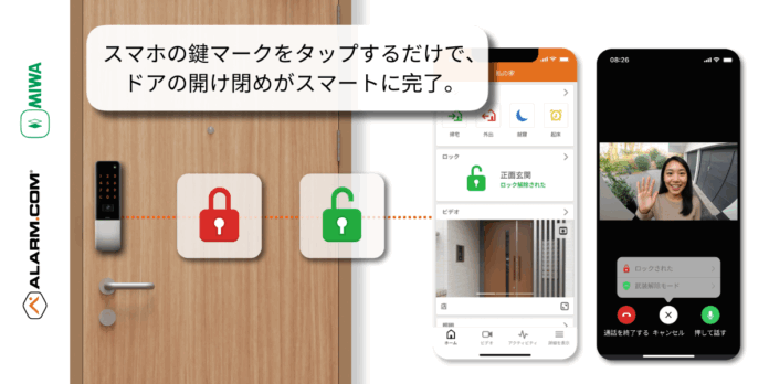 Alarm.comと美和ロックが提携、日本市場に次世代スマートロックを提供のメイン画像