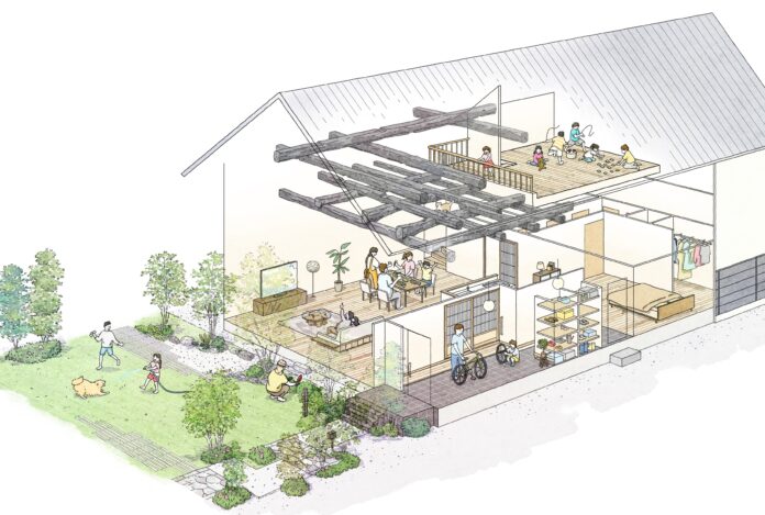 ～小田急不動産の古民家移築再生プロジェクト～ＫＡＴＡＲＩＴＳＵＧＩ」モデルハウスが「ウッドデザイン賞２０２５」を受賞のメイン画像
