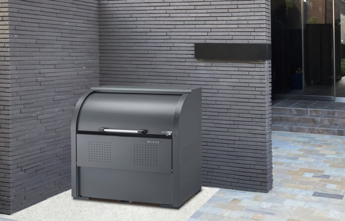 ＜集合住宅・店舗向け＞グレーカラーの「ゴミ収集庫」　新サイズ追加発売のメイン画像