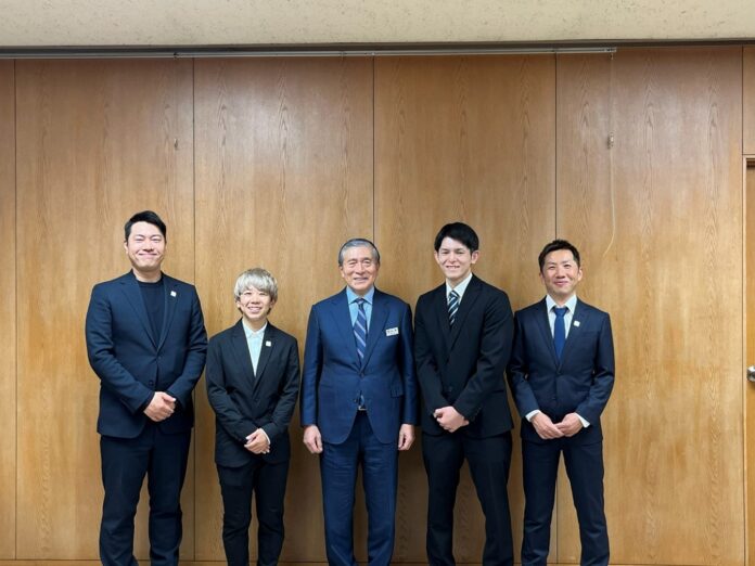 東京都中央区 山本 泰人区長を表敬訪問のメイン画像