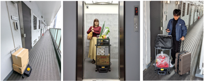 エレベーターとロボット連携でマンションの部屋まで荷物配送する実証実験を実施のメイン画像