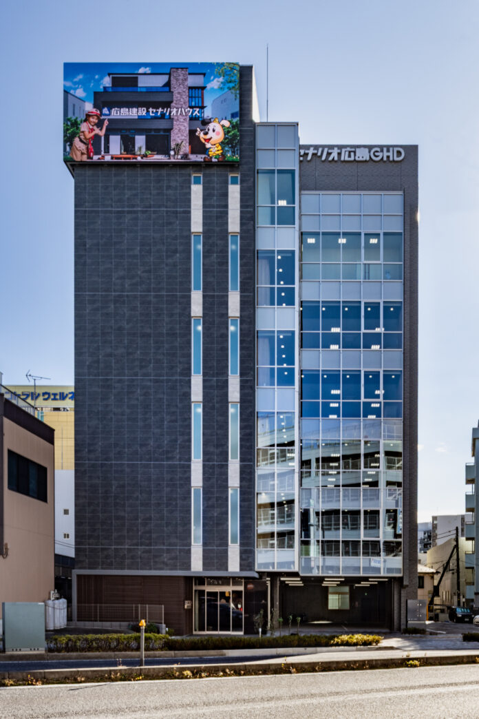 【広島建設】柏市末広町の国道6号沿いに新拠点「広島建設 柏末広町ビル」が完成のメイン画像