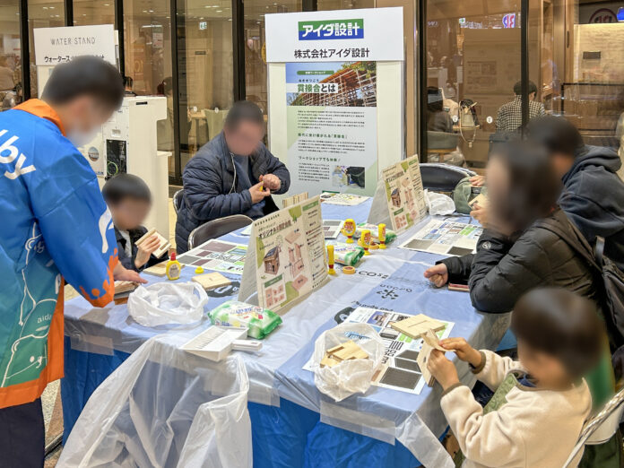 アイダ設計、大宮マルイ主催「サステナブルdays」に出展　端材を活用した木育ワークショップを実施のメイン画像