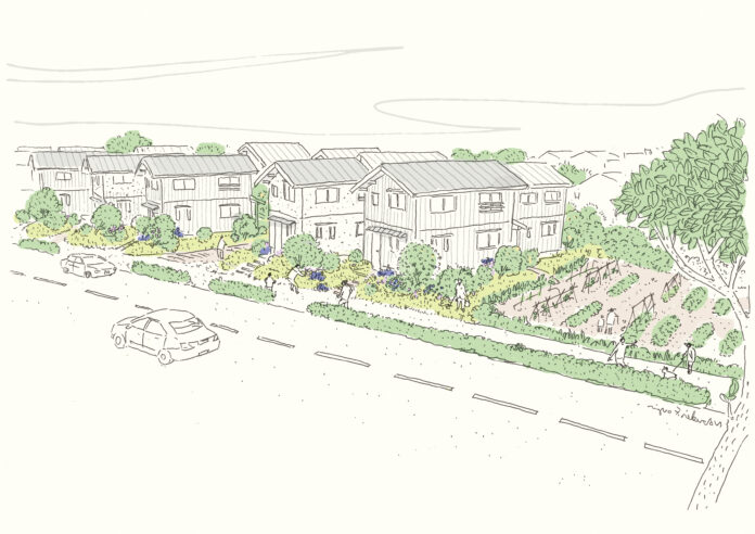 東京郊外の都市農地にて、農と植物に寄り添う戸建てコーポラティブ住宅「タネニハの森 Farm Village」をローンチのメイン画像