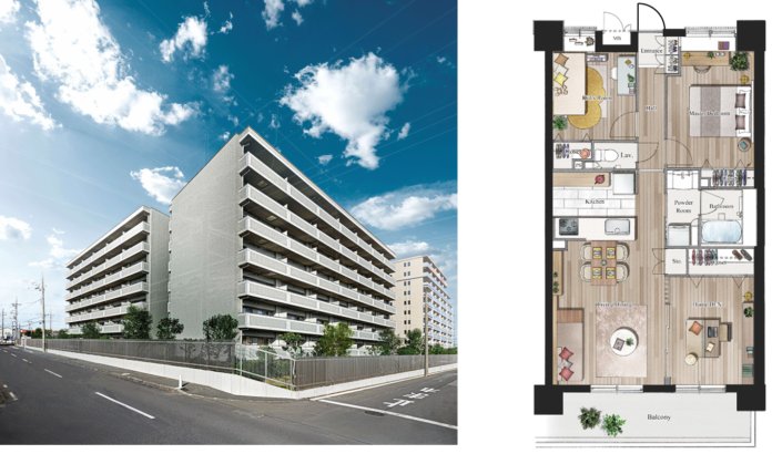 【ＪＲ東海・ＪＲ東海不動産】ＪＲ東海グループで既存社宅を活用したリノベーション開発を開始～既存資産の再生で環境負荷低減と地域活性化をめざして～のメイン画像