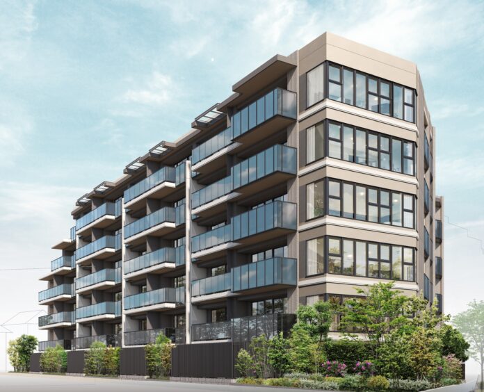 首都圏初(※1) ラク家事浴室暖房乾燥機「シャーン」を全住戸に採用「ローレルコート世田谷上北沢」のメイン画像