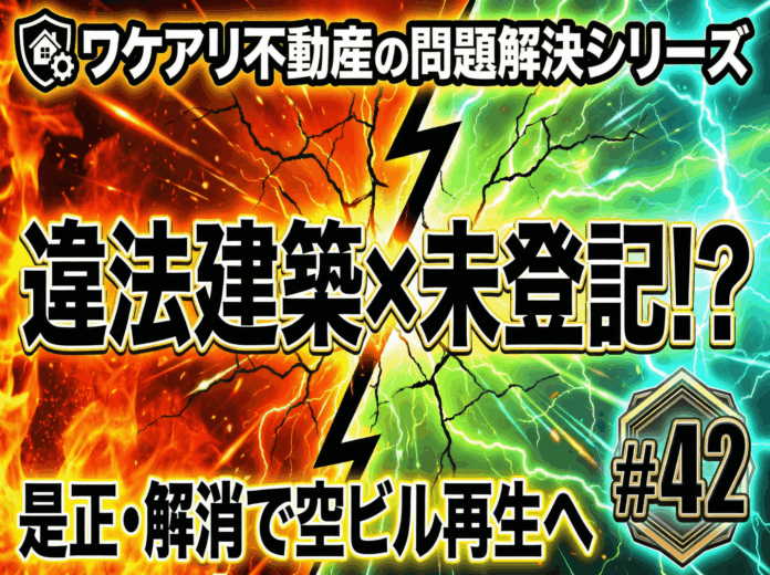 違法建築と所有者不明の空ビルが、合法化して売れた理由のメイン画像
