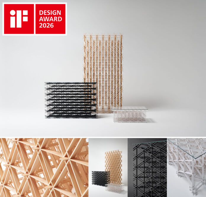 組子技術を応用した製品「forêt」がiFデザインアワード2026を受賞のメイン画像