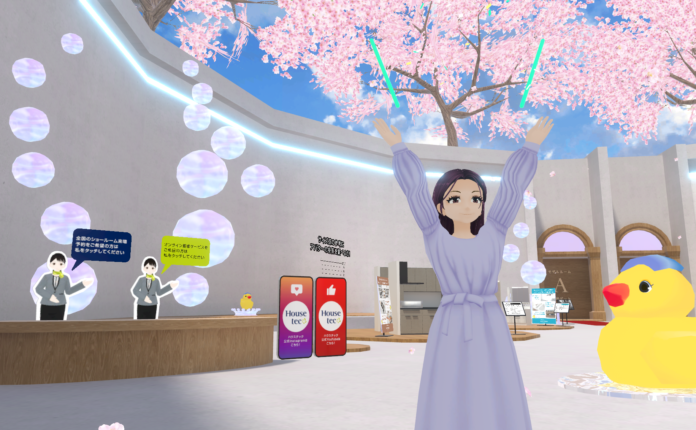 【1周年を機に大幅リニューアル！】ハウステック メタバースショールーム、 初心者も楽しめる「自動ツアー機能」や「春の桜演出」を3月11日（水）より順次公開のメイン画像