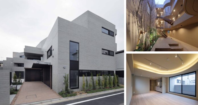 都市に洗練された空間を創造するフェイスネットワーク 開放的な中庭に心躍らされる賃貸マンション『GranDuo（グランデュオ）中野７』が完成！のメイン画像