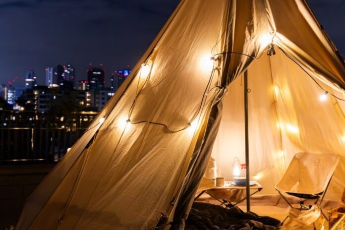 マンション屋上グランピングフォト体験会を開催のメイン画像