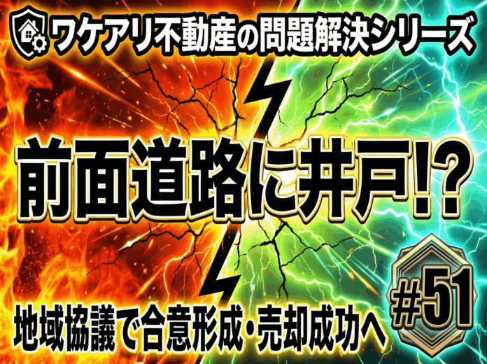 井戸がある私道の戸建が、交渉で売れた理由のメイン画像