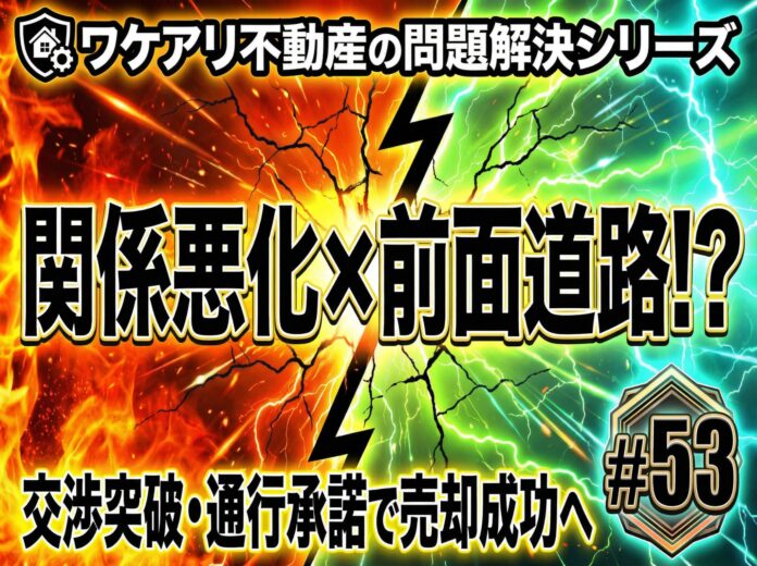 通行できなかった土地が、交渉で売却できた理由のメイン画像