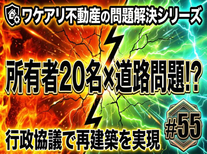 権利者20人の道路がある土地が、交渉で売れた理由のメイン画像