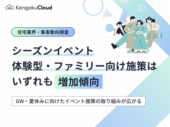 ＜工務店調査2026＞シーズンイベント・体験型・ファミリー向け施策はいずれも増加傾向のメイン画像