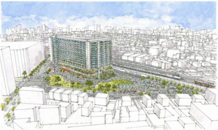 （仮称）東武曳舟駅前地区第一種市街地再開発事業独立行政法人都市再生機構と「事業パートナー協定書」を締結～ 曳舟の新たな拠点づくりと地域の活性化に貢献 ～のメイン画像