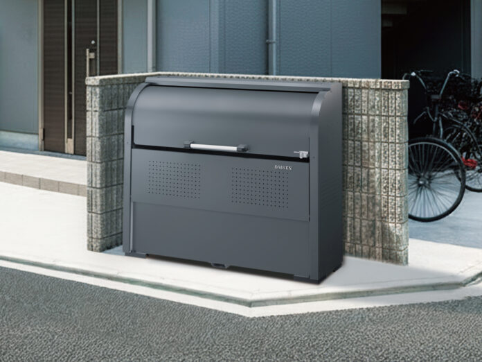 ＜集合住宅・店舗向け ゴミ収集庫＞狭小地に最適な奥行500㎜のスリムタイプ2色新発売のメイン画像