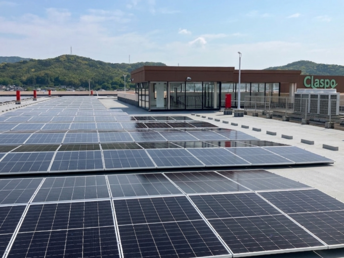 クラスポ蒲郡にて大規模な太陽光発電を導入。屋上を活用し、一般家庭約80世帯分のCO2削減へのメイン画像