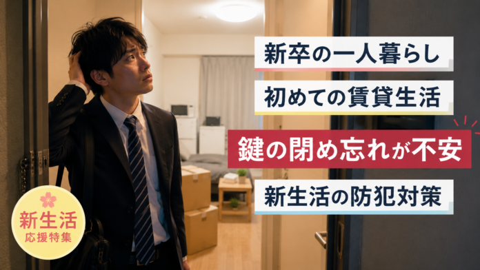 一人暮らし・新生活の防犯対策に関心高まる——Chatlock、防犯コンテンツ特集を公開のメイン画像